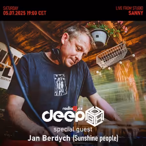 RadioB - DeepBox live: Jan Berdych (Sanny) / 5.7.2025
