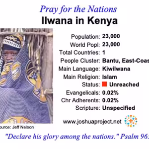 modlitby za NZES - Ilwana (podkmeň Pokomos) v Keni