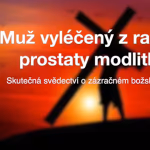V noci jsem se probudil vyděšený strachem z rakoviny prostaty.