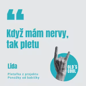 Když mám nervy, tak pletu, říká Lída z projektu Ponožky od babičky