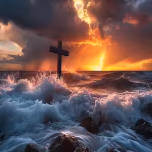 Žena, kterou Ježíš Kristus vyléčil z rakoviny prsu.