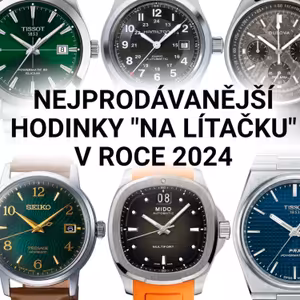 17. Nejprodávanější hodinky "na lítačku" v roce 2024