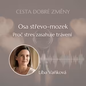 🎙️ Osa střevo–mozek: proč stres tak často zasahuje trávení - Líba Vaňková