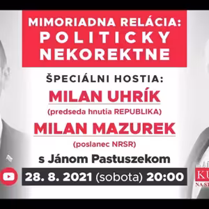 Politicky nekorektne - Kulturblog 28.8.2021