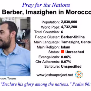 modlitby za NZES - Imazighenskí Berberi v Maroku