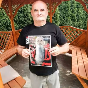 Fanúšik Spartaka Trnava Pirát si po zisku titulu oholil bradu