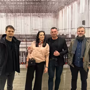 O výstave ČIERNE DIERY s hosťami Martinom Liptákom a Michalom Tornyaiom