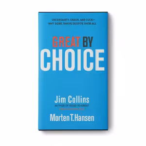 CO DĚLÍ ÚSPĚŠNÉ OD NEÚSPĚŠNÝCH? - Great by Choice (Jim Collins)