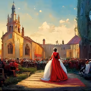 Nevesty v červenom a kopa prsteňov