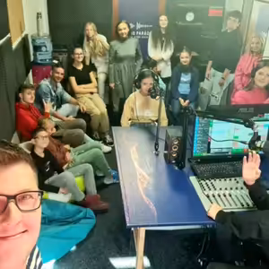 Návšteva v Rádiu - Žiaci ZŠ Laborecká v Humennom