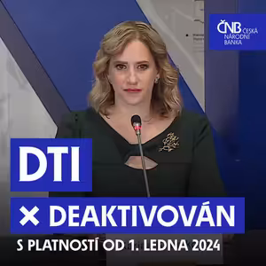 ČNB deaktivovala limit DTI pro hypoteční úvěry (Záznam tiskové konference z 29. 11. 2023)