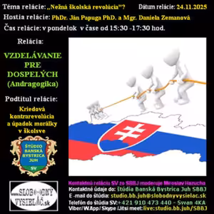 Vzdelávanie pre dospelých 481 - 2025-11-24 Kriedová kontrarevolúcia a úpadok morálky v školstve