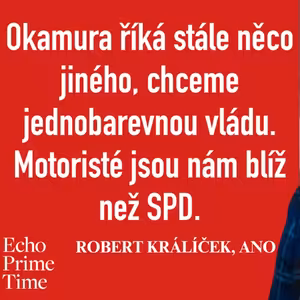 Okamura říká stále něco jiného, chceme jednobarevnou vládu. Motoristé jsou nám blíž než SPD