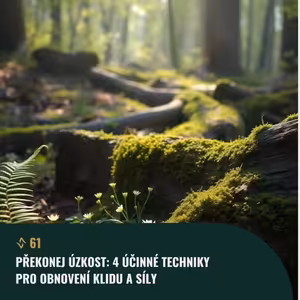 #61 Překonej ÚZKOST: 4 účinné techniky pro obnovení klidu a síly