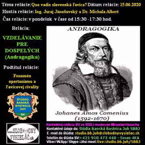 Vzdelávanie pre dospelých 202 - 2020-06-15 Quo vadis slovenská ľavica