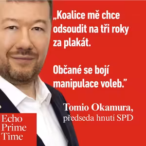 Okamura: Koalice mě chce odsoudit na tři roky za plakát, občané se bojí manipulace voleb