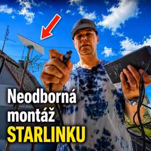 Neodborná montáž Starlinku?