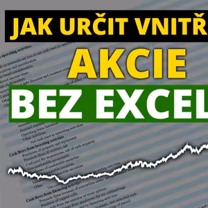 Jak určit vnitřní hodnotu akcie bez Excelu