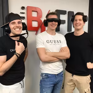 Hokejoví bratia Gašparovci v štúdiu BB FM rádia