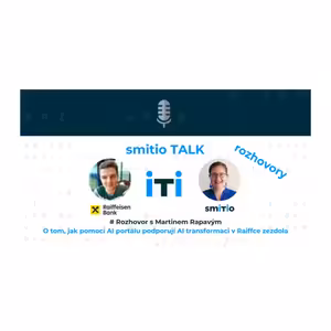 S Martinem Rapavým o tom, jak pomocí AI portálu podporují AI transformaci v Raiffce zezdola