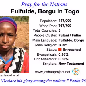 modlitby za NZES - Borgu Fulfude v Togu