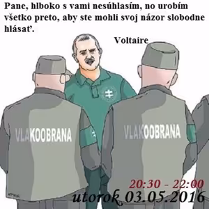 V prvej línii - 2016-05-03 ,,Kotlebove,, hliadky – pohľad z druhej strany