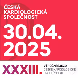 XXXIII. Výroční sjezd České kardiologické společnosti – 30.4.2025