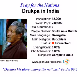 modlitby za NZES - Drukpa v Indii