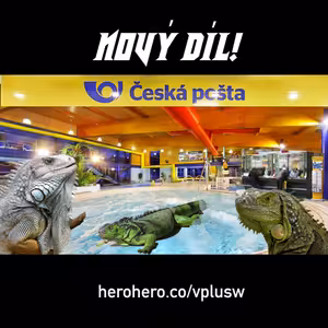 POŠTA S BAZÉNEM A LEGUÁNAMA