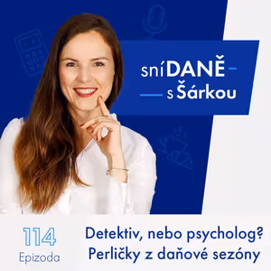 114: Detektiv, nebo psycholog? Perličky z daňové sezóny