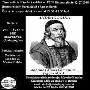 Vzdelávanie pre dospelých 107 - 2018-07-30 Národní kandidáti vs. ĽSNS