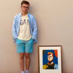 Matěj Hošek - ,,Jsem něco jako Alfons Mucha, baví mě portréty žen, líbí se mi jejich krása''.