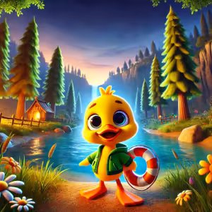 Kachňátko a kouzelná divoká řeka