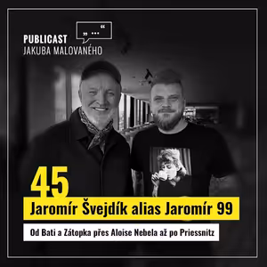 Publicast #45: Jaromír Švejdík alias Jaromír 99 | Od Bati a Zátopka přes Aloise Nebela až po Priessnitz