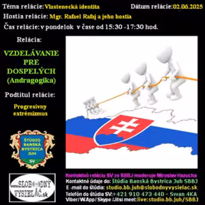 Vzdelávanie pre dospelých 456 - 2025-06-02 Progresívny extrémizmus