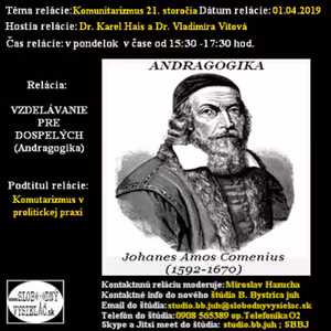 Vzdelávanie pre dospelých 140 - 2019-04-01 Komunitarizmus pre 21. storočie...