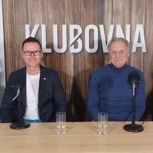 Klubovna s Radkem Příhodou a Janem Stejskalem, členy Komise rozhodčích FAČR