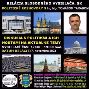 Politické rozhovory 181 - 2023-11-07 Juraj Moravčík a Tomáš Taraba a ich hostia