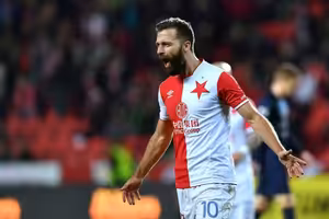 Slavia odvetný zápas s Glasgow Rangers zvládne a vyhraje 3:1, říká pro Rádio Z Josef Hušbauer