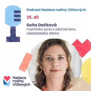 "Pomáhám stejně nemocným dětem, jako je můj syn, cítit se normálně," říká maminka chlapečka s albinismem