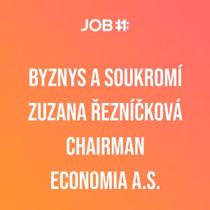 #13 Zuzana Řezníčková - Chairman - Economia a.s.