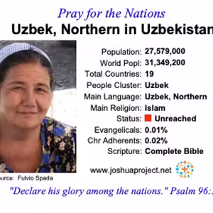 modlitby za NZES - Uzbeci v Uzbekistáne