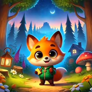 Liška a kouzelný les