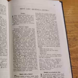 Čítanie 1.list Petra 1,13-16 s otázkami