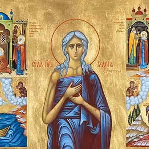 21.2.2021 Naša prepodobná matka Mária Egyptská (5. pôstna nedeľa)