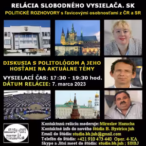 Politické rozhovory 155 - 2023-03-07 Nevyváženosť relácií a cenzúra hostí v masmédiách