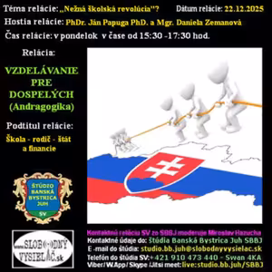 Vzdelávanie pre dospelých 485 - 2025-12-22 Škola-rodič-štát a financie