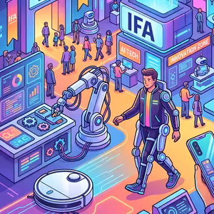 Exoskelety na nohy, otáčecí trouby i akční kamera v telefonu: To nejbizarnější z veletrhu IFA!