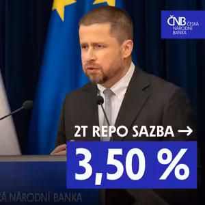 ČNB ponechala úrokové sazby na stávající úrovni | Záznam tiskové konference z 18. 12. 2025