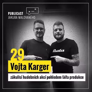 Publicast #29: Vojta Karger | zákulisí hudebních akcí pohledem šéfa produkce